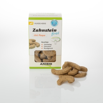 ANIBIO Zahnstein-frei Keks 250g Zahnpflege für Hunde