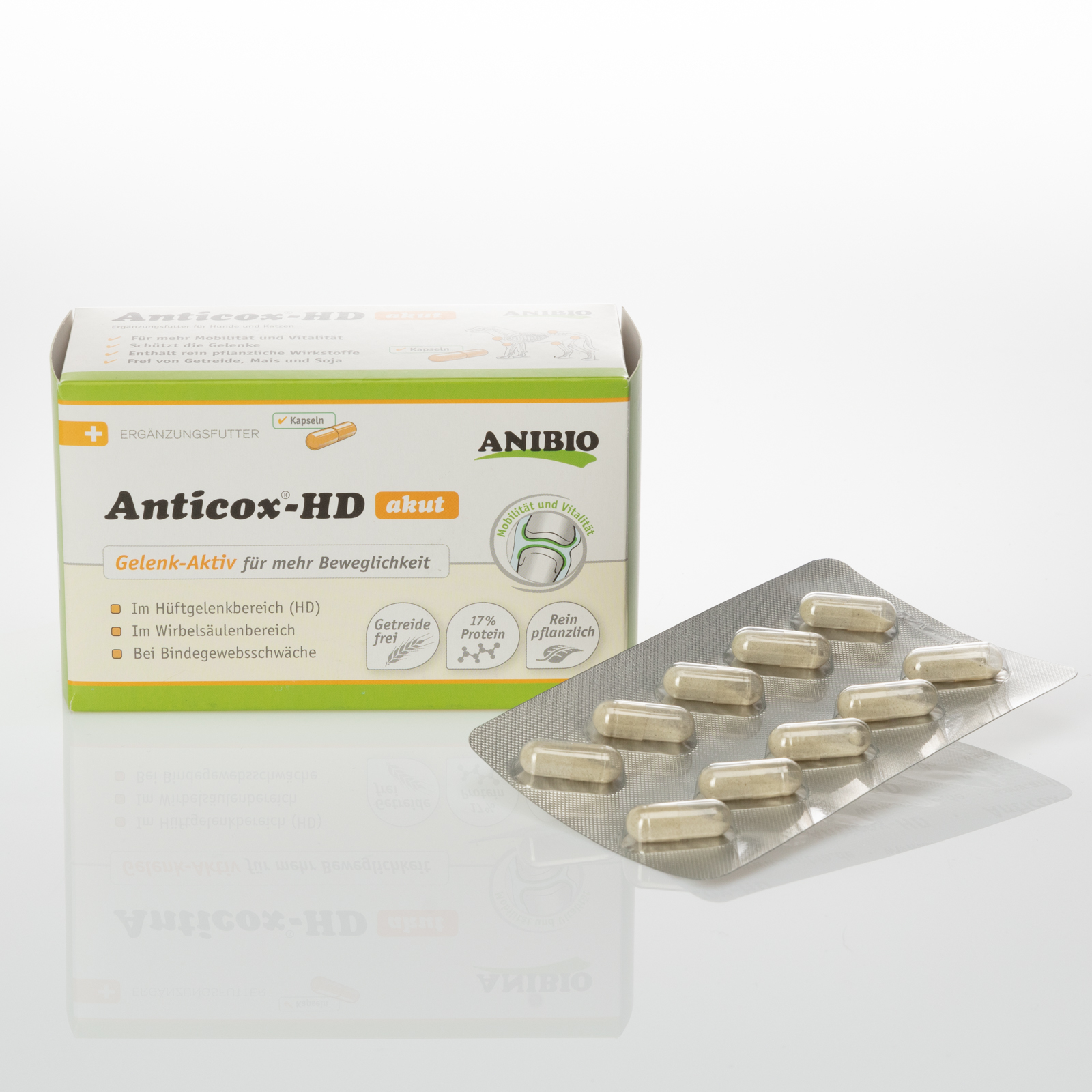 ANIBIO Anticox-HD - 50 Gelenk -Aktiv mehr Beweglichkeit for Dogs & Cats